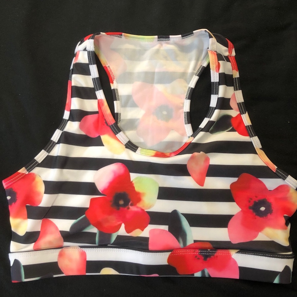 Floral Sports Bra